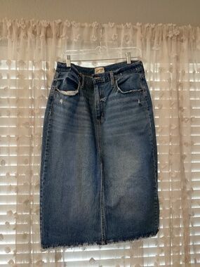 Women’s Blue Denim Skirt
